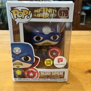 Funko pop Infinity & Warps solider supreme